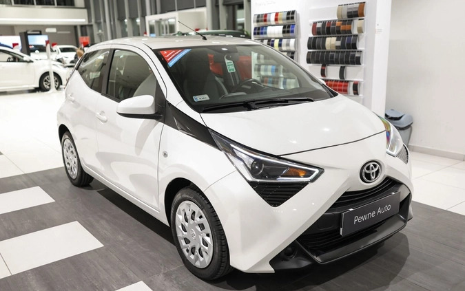 Toyota Aygo cena 56850 przebieg: 47225, rok produkcji 2021 z Frombork małe 596
